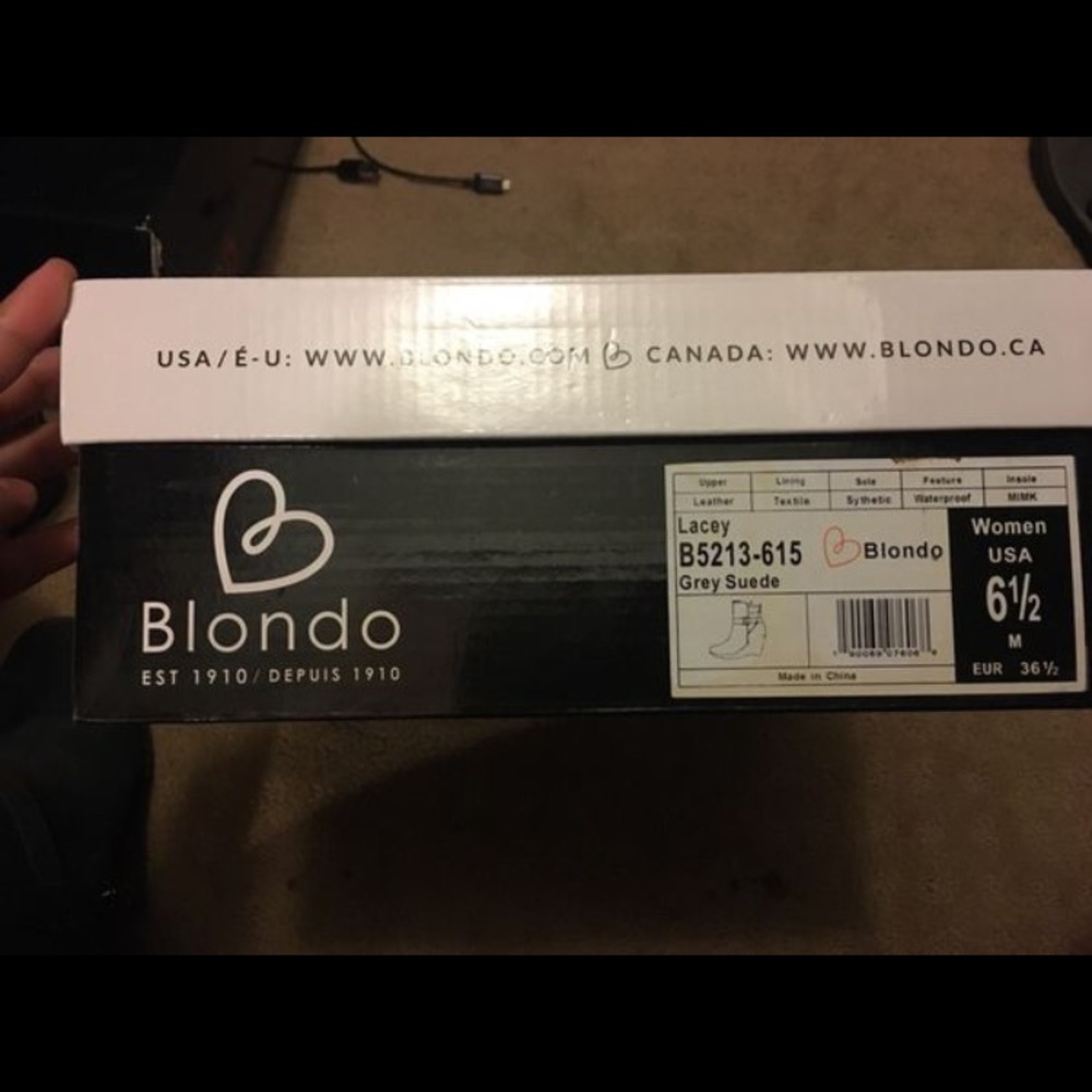 Blondo booties 6.5